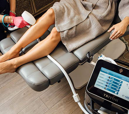 triton laser hair removal